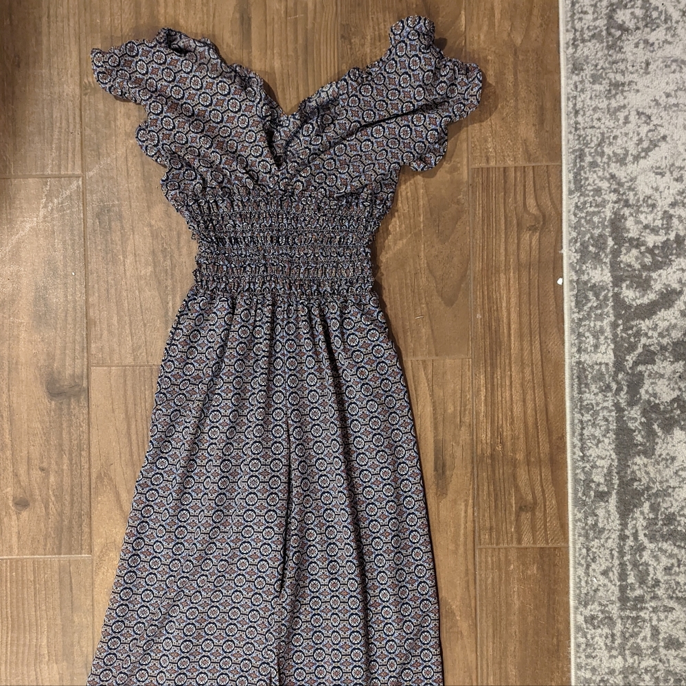 Max Studio Retro-Style Jumpsuit - Picture 2 of 3
